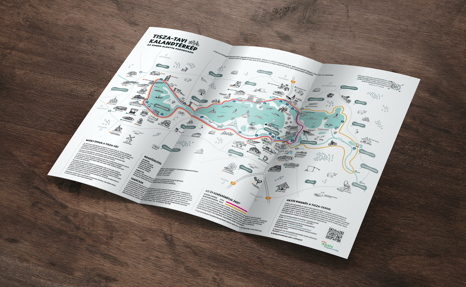Tisza-tavi Kalandtérkép 2021